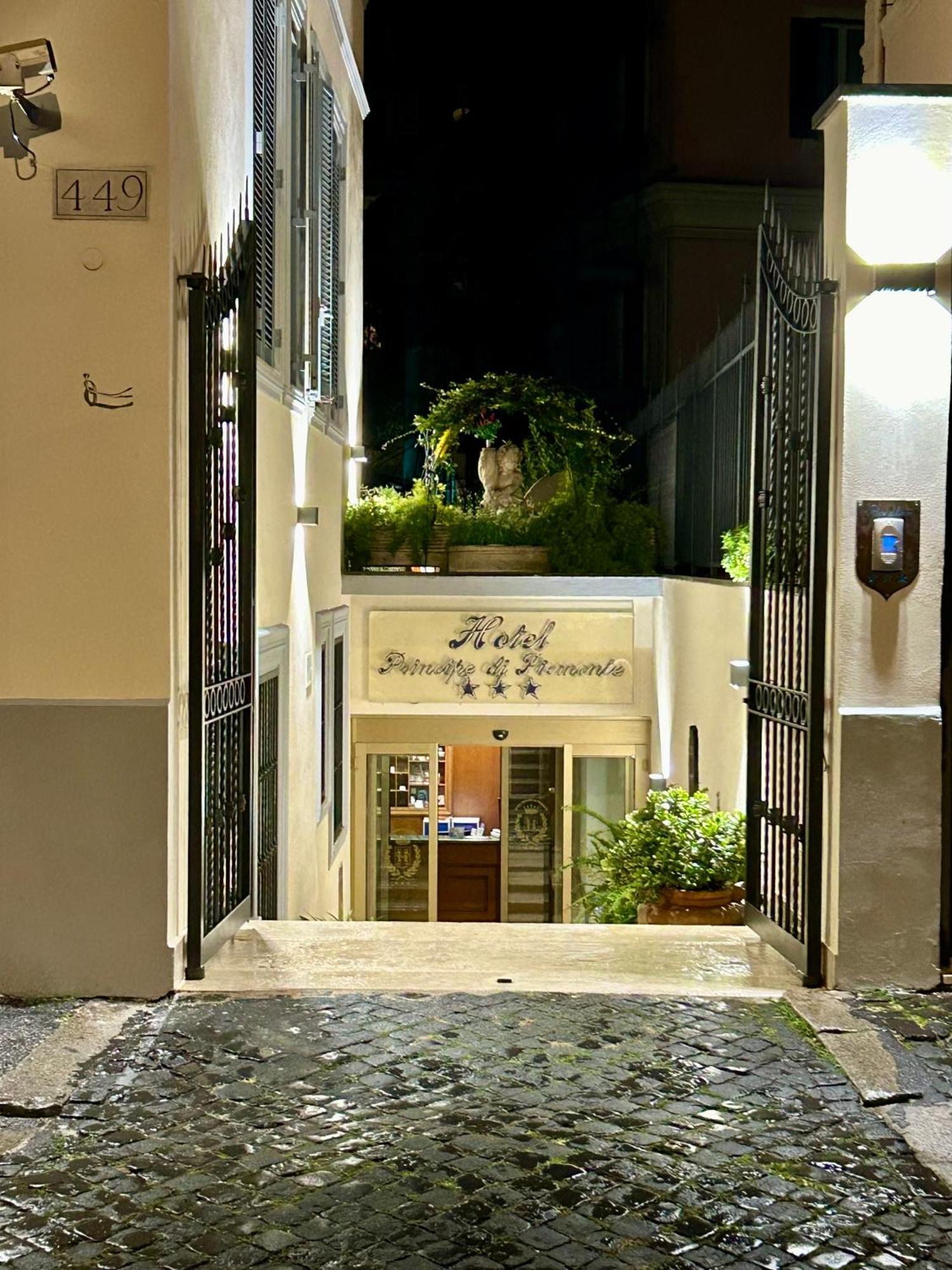 Hotel Principe Di Piemonte Roma Ngoại thất bức ảnh